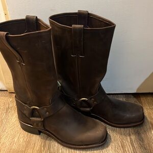 NWT Frye Brown Leather Cowboy Boots SOLD